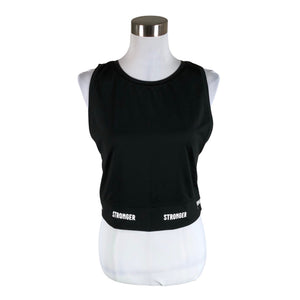 Unisex Stronger - Sporditopp, suurus 40 - Must (1)