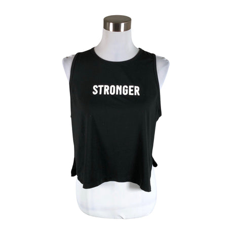 Unisex Stronger - Sporditopp, suurus 40 - Must ()
