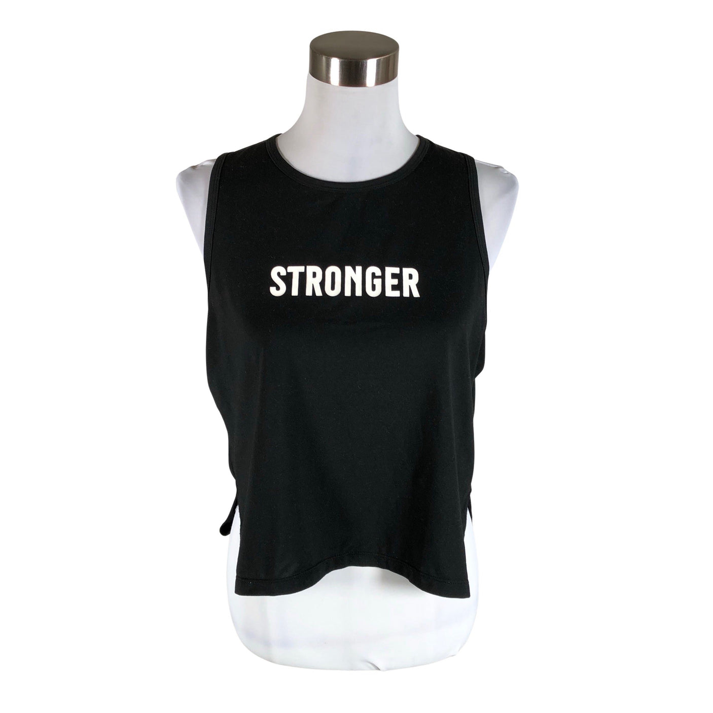 Unisex Stronger - Sporditopp, suurus 40 - Must (1)