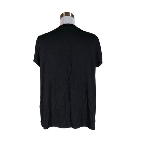 Unisex More&More - Lühikeste käistega pluus, suurus 40 - Must (2)