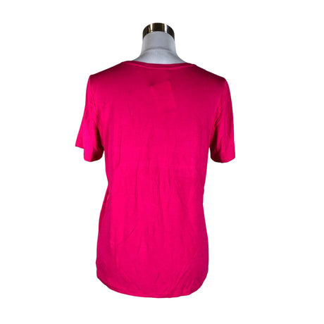 Unisex Essentials by Stockmann - Lühikeste käistega pluus, suurus 36 - Roosa (2)
