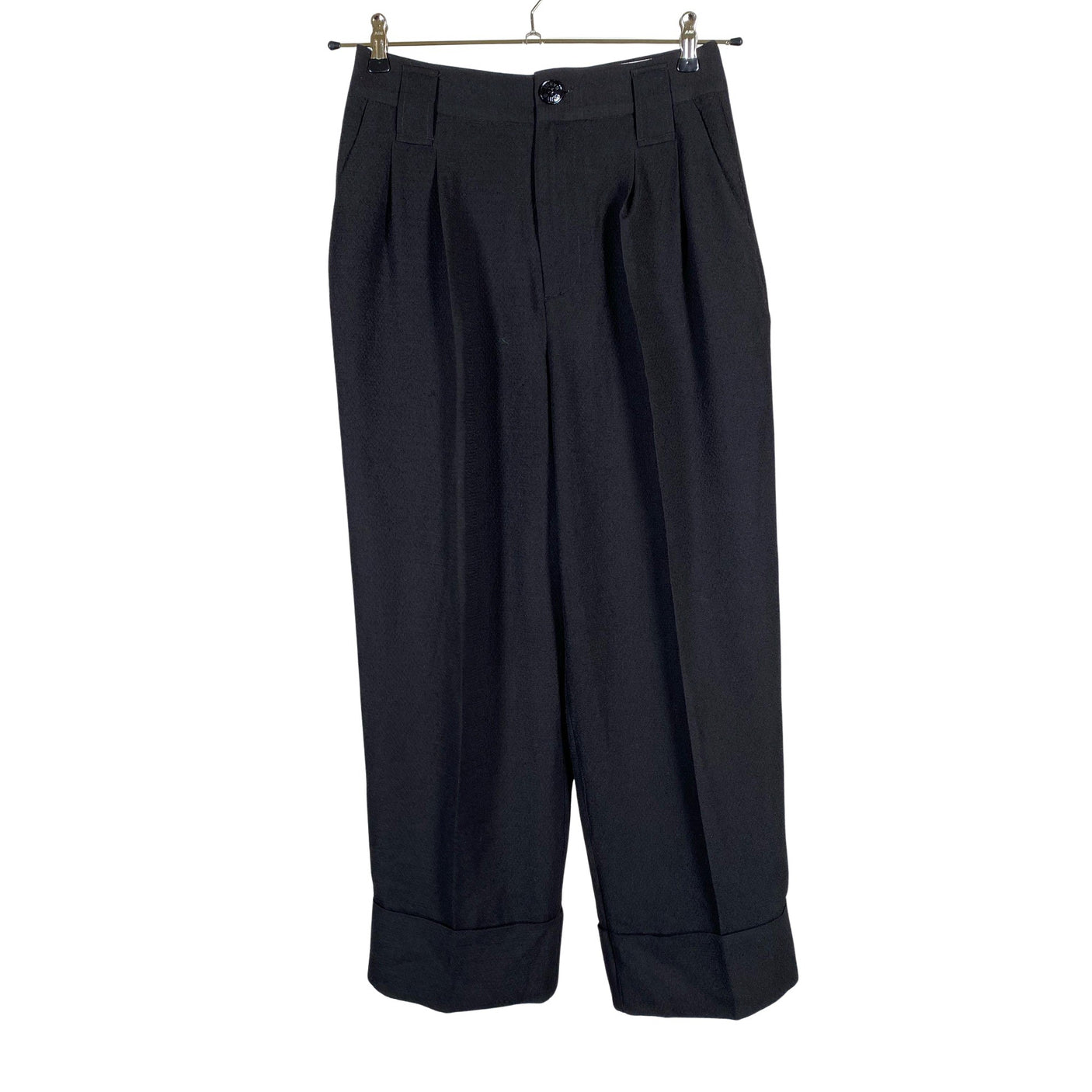 Unisex Ganni - Viigipüksid, suurus 38 - Must (1)