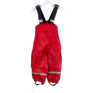 Unisex Didriksons - Vihmapüksid, suurus 74 - 80 - Punane (1)