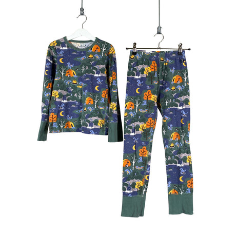 Unisex Polarn O. Pyret - Ööpesu, suurus 122 - 128 - Roheline ()