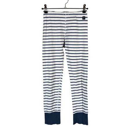 Unisex Polarn O. Pyret - Trikotaažist püksid, suurus 122 - 128 - Valge ()