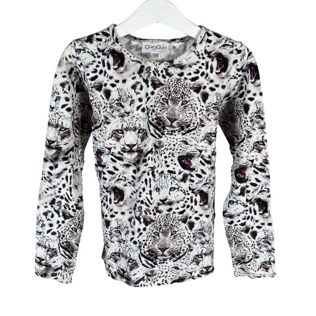 Unisex Gugguu - Trikotaažist pluus, suurus 116 - 122 - Hall ()