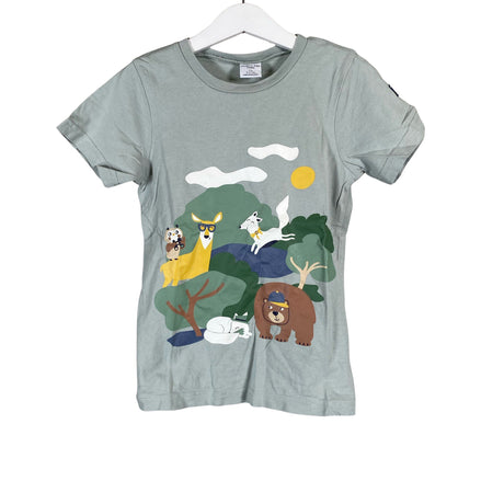 Unisex Polarn O. Pyret - T-särk, suurus 110 - 116 - Roheline ()