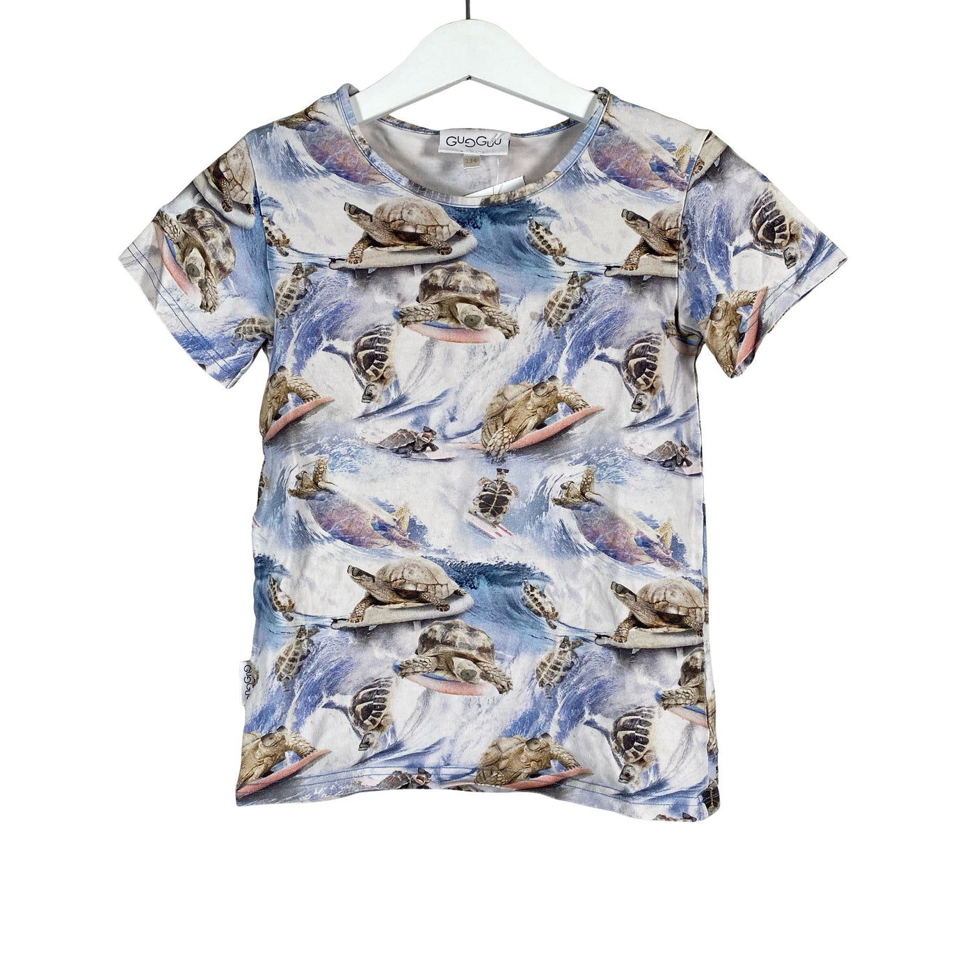 Unisex Gugguu - T-särk, suurus 128 - 134 - Helesinine (1)
