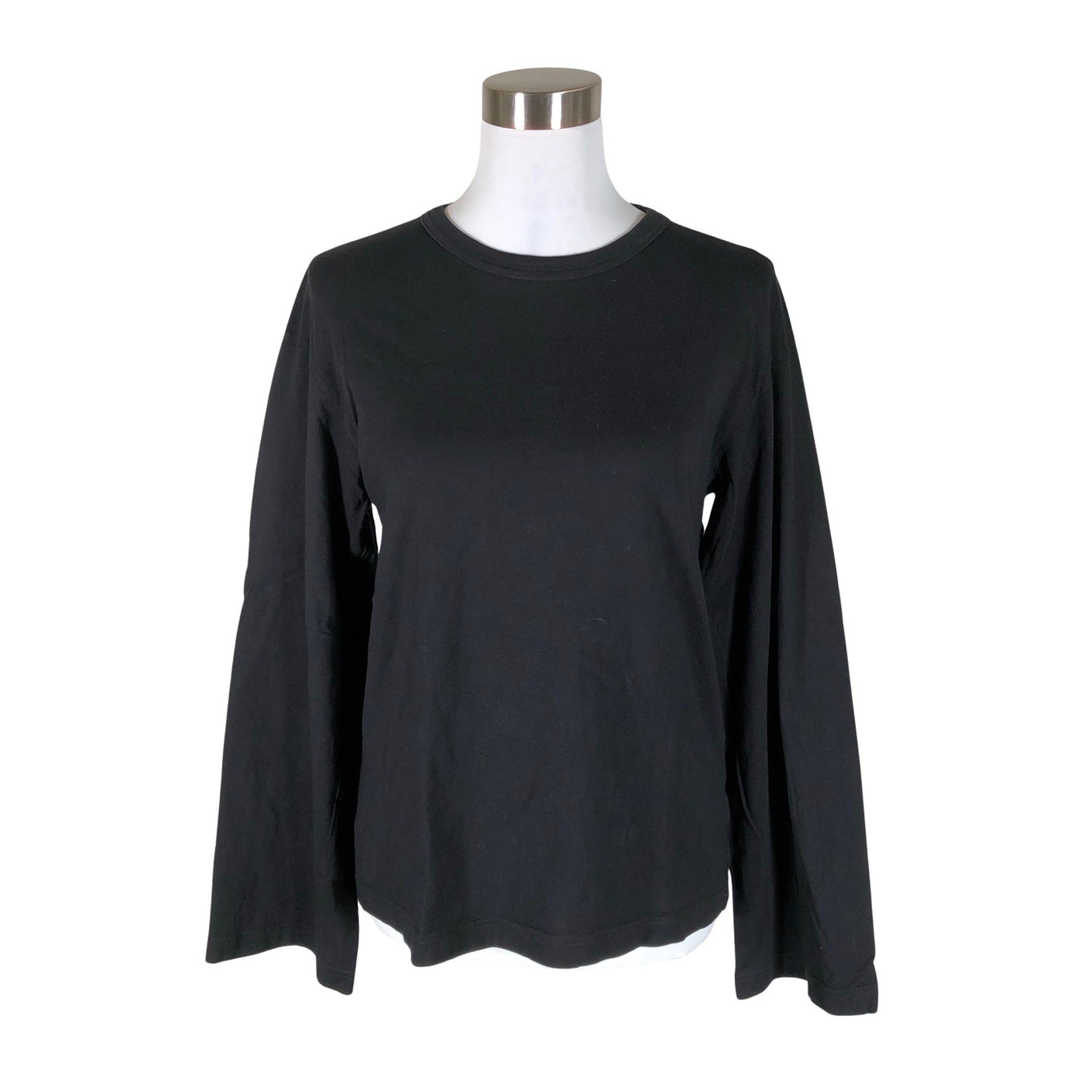 Unisex Arket - Trikotaažist pluus, suurus 36 - Must (1)