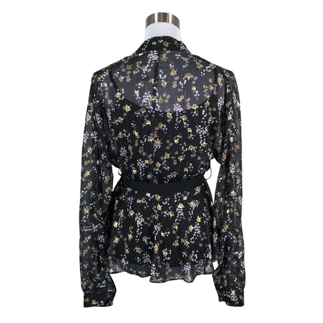 Unisex Serpil - Pidulik pluus, suurus 38 - Must (2)