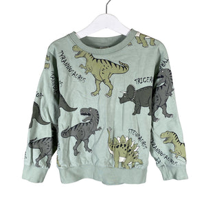 Unisex Lindex - Dressikangast pluus, suurus 110 - 116 - Roheline (1)