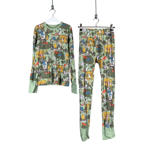 Unisex Polarn O. Pyret - Ööpesu, suurus 134 - 140 - Roheline (1)