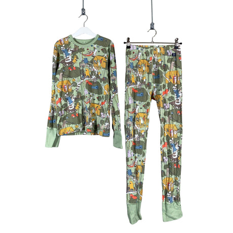 Unisex Polarn O. Pyret - Ööpesu, suurus 134 - 140 - Roheline ()