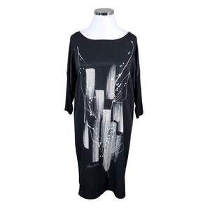 Unisex Merlyn - Õhuke kleit, suurus 42 - Must (1)