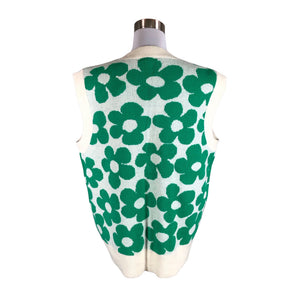 Unisex Fore - Kootud vest, suurus 38 - Looduslik valge (2)