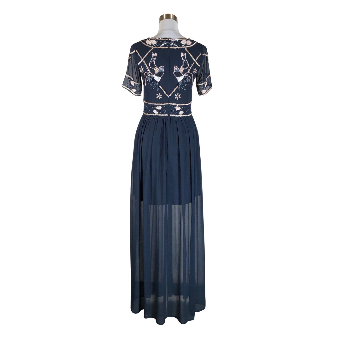 Unisex Frock and Frill - Pidulik kleit, suurus 36 - Sinine (2)