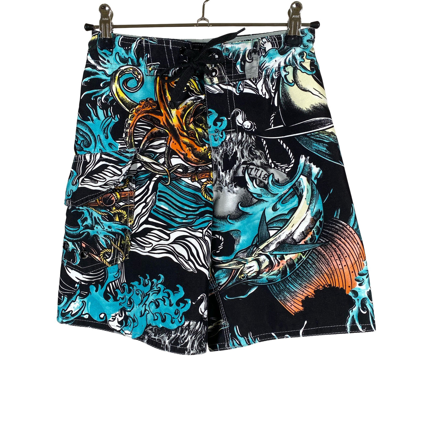 Unisex Quiksilver - Ujumispüksid, suurus 128 - 134 - Must (1)