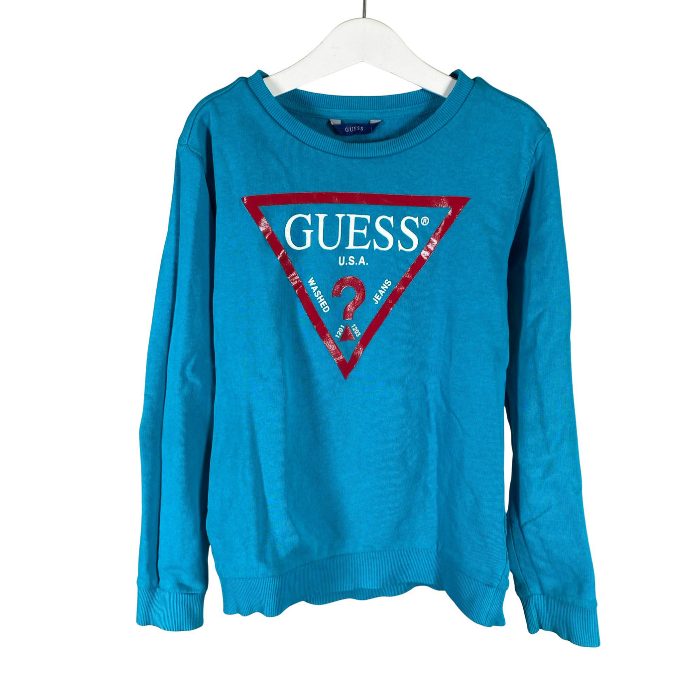 Unisex Guess - Dressikangast pluus, suurus 134 - 140 - Sinine (1)