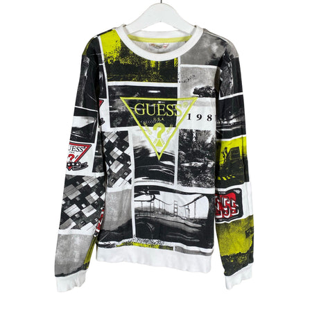 Unisex Guess - Dressikangast pluus, suurus 134 - 140 - Valge ()