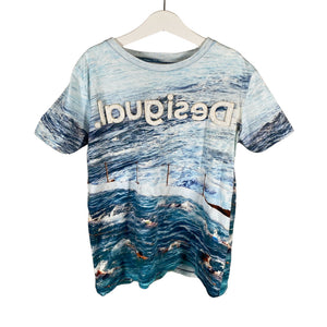 Unisex Desigual - T-särk, suurus 146 - 152 - Sinine (1)