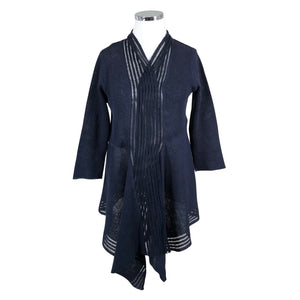 Unisex EgLinen - Kardigan, suurus 44 - Sinine (1)
