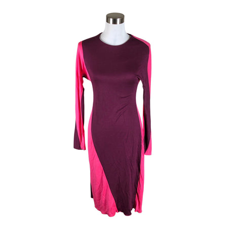 Unisex COS - Trikotaažist kleit, suurus 34 - Veinipunane ()