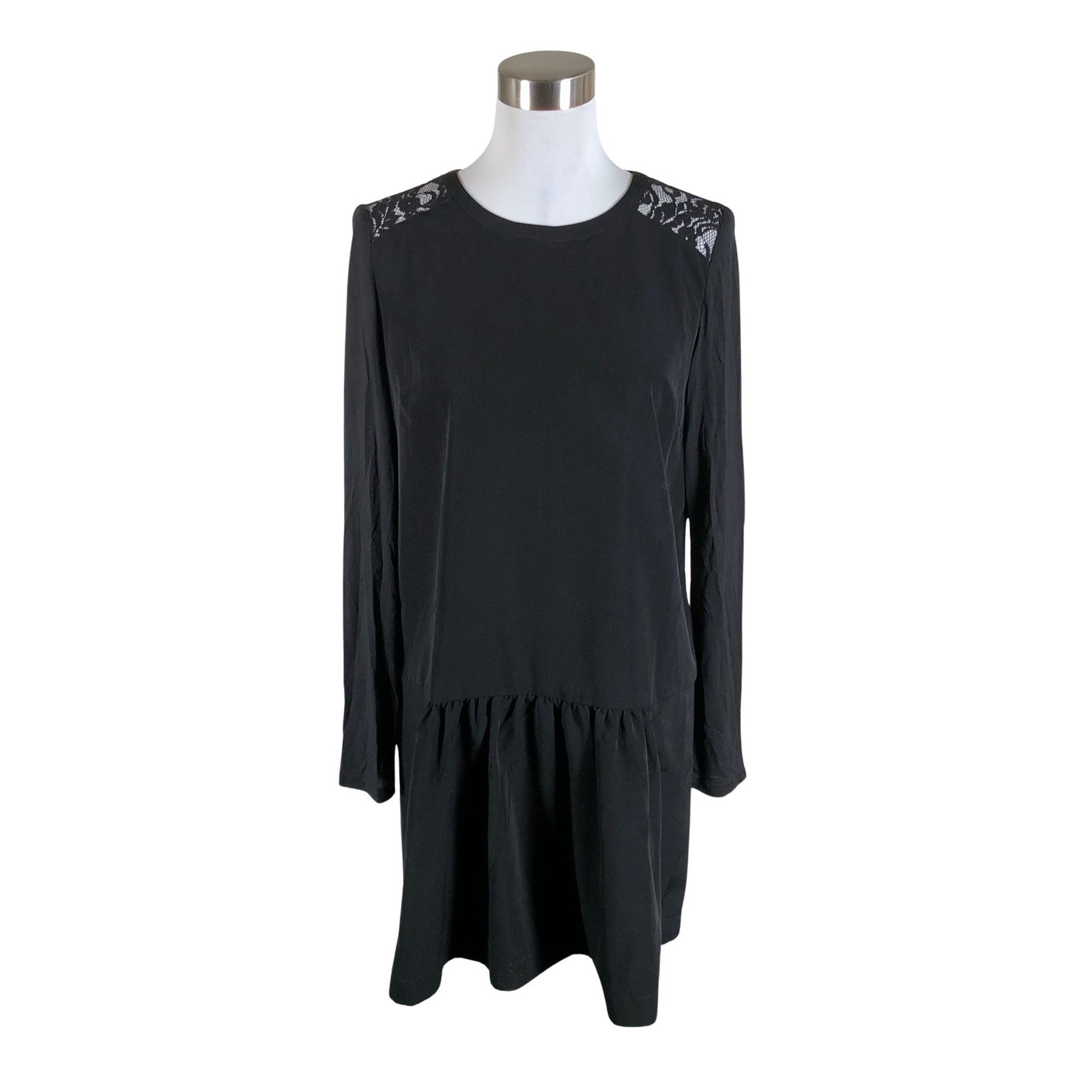 Unisex Maison Scotch - Õhuke kleit, suurus 36 - Must (1)