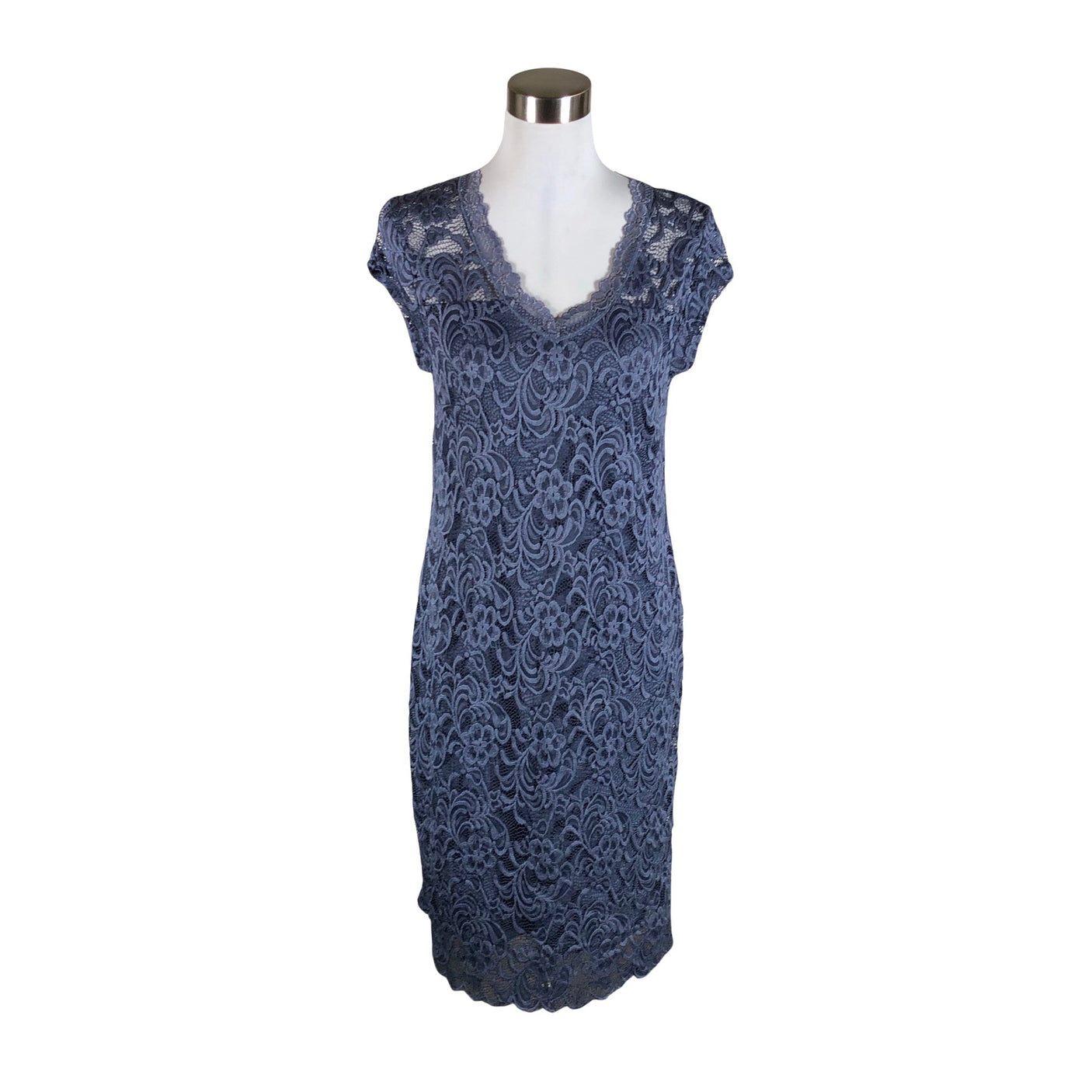 Unisex Mama Licious - Trikotaažist kleit, suurus 40 - Sinine (1)