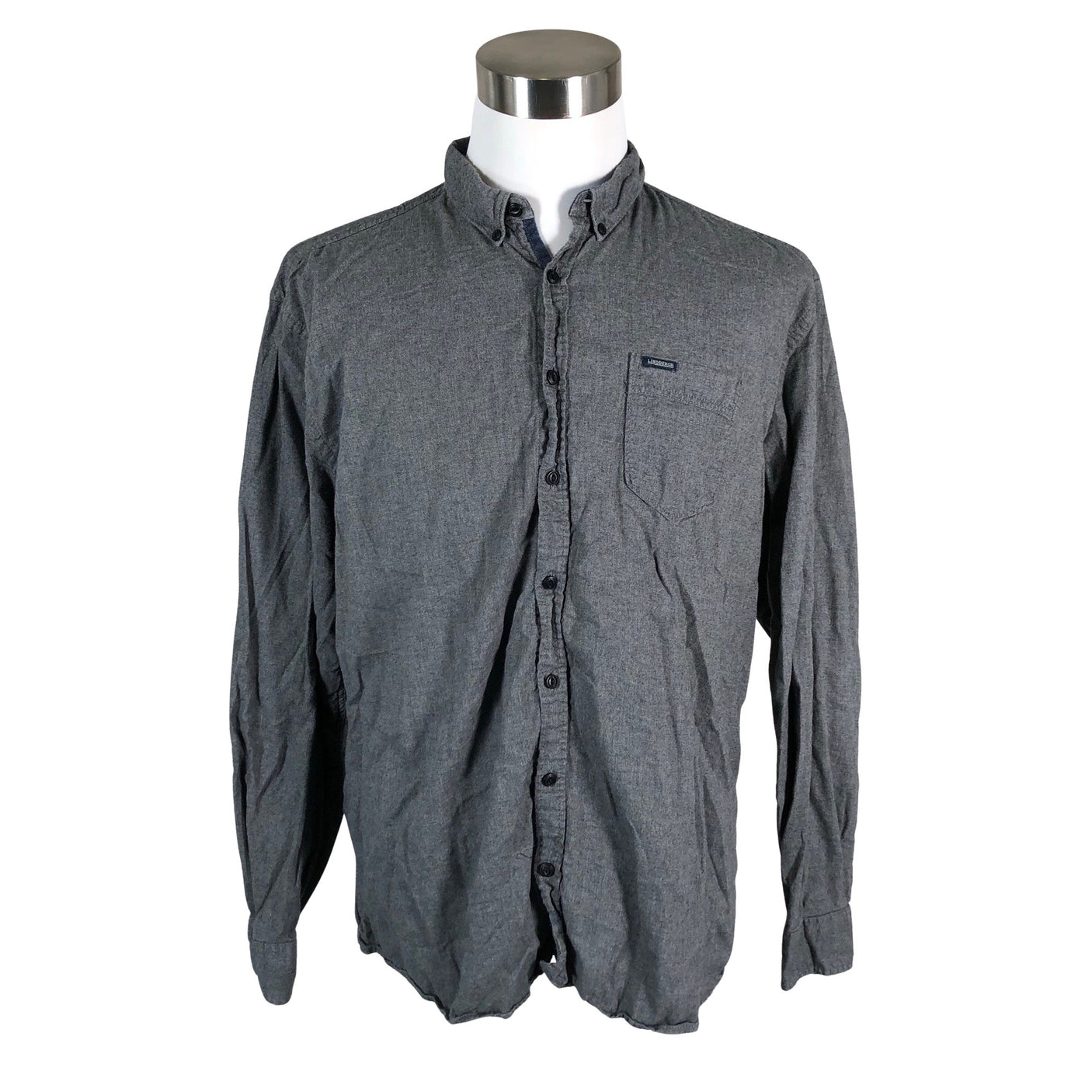 Unisex Lindbergh - Flanellsärk, suurus XXL - Hall (1)