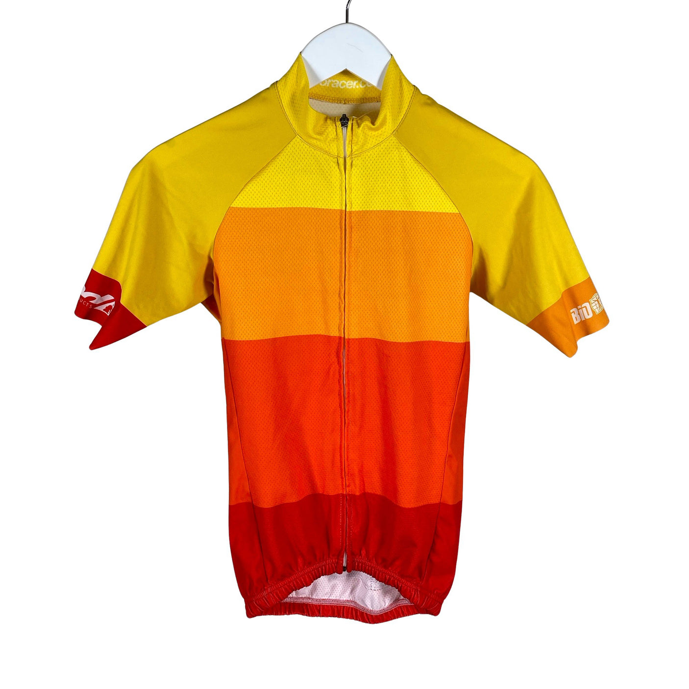 Unisex Bioracer - Spordisärk, lühikesed käised, suurus S - Oranž (1)