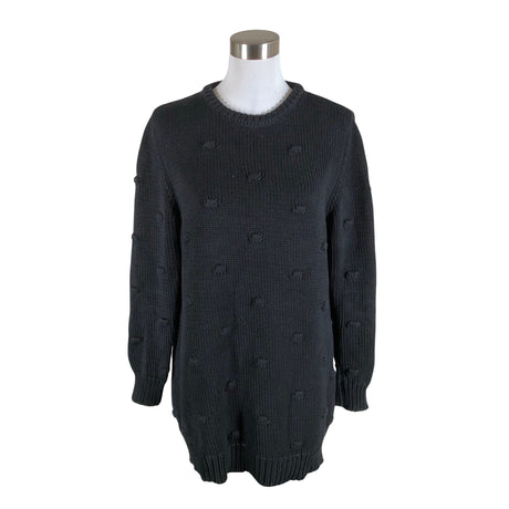 Unisex Aarrelabel - Kootud kleit, suurus 38 - Must ()