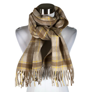 Unisex Lexington - Õhuke sall, suurus Midi - Beige (1)