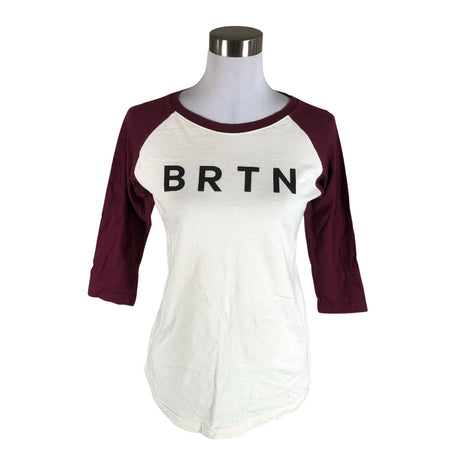 Unisex Burton - Trikotaažist pluus, suurus 36 - Looduslik valge ()