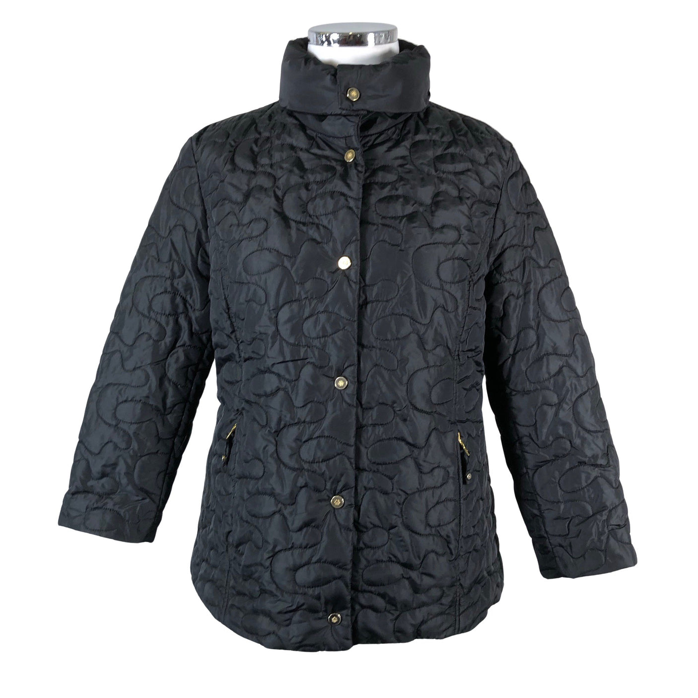 Unisex Concept UK - Tepitud jope, suurus 44 - Must (1)