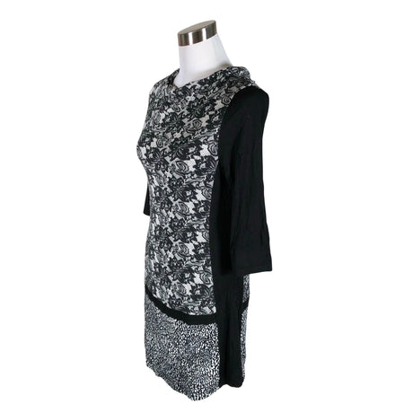 Unisex Betty Barclay - Trikotaažist tuunika, suurus 38 - Must (2)