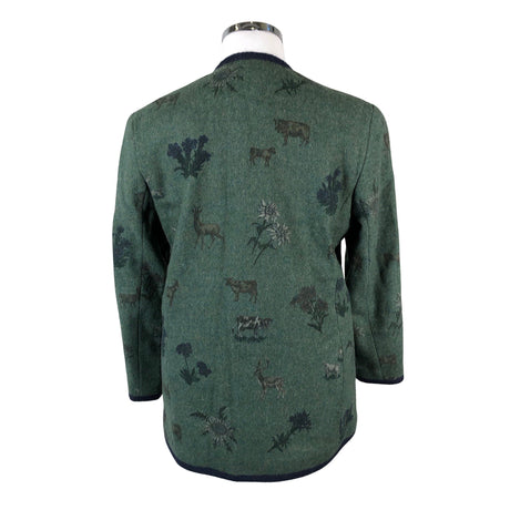Unisex Meico - Villane mantel, suurus 44 - Roheline (2)