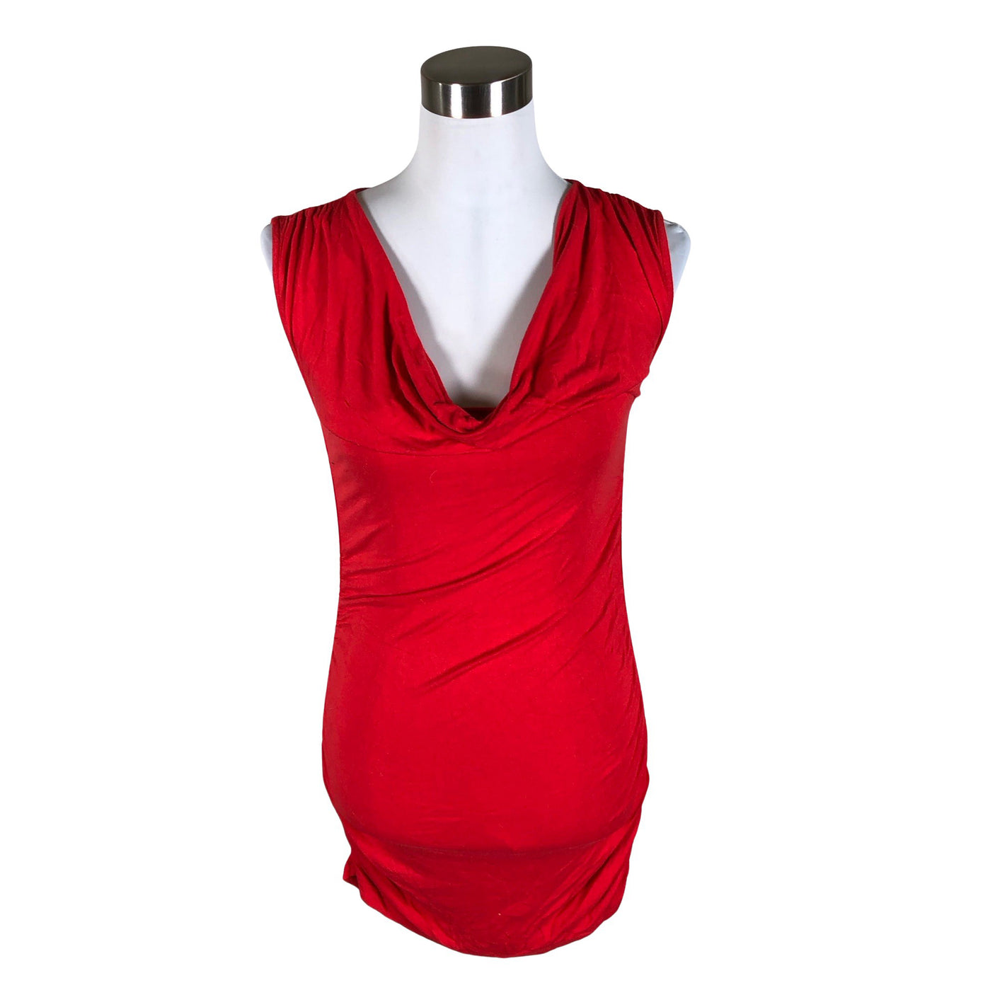 Unisex Laura Scott - Trikotaažist kleit, suurus 38 - Punane (1)