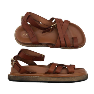 Unisex Alohas - Rihmikud, suurus 39 - Pruun (1)