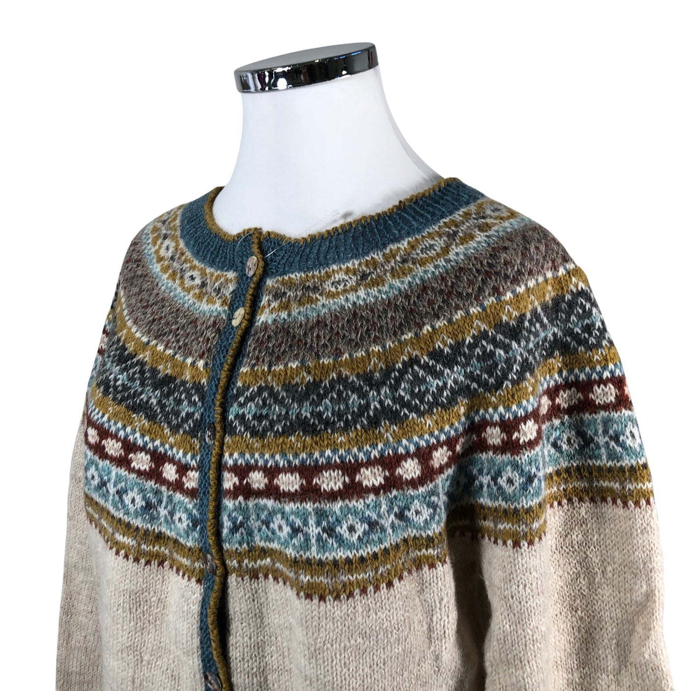 Unisex Handmade - Kardigan, suurus 42 - Beige (2)