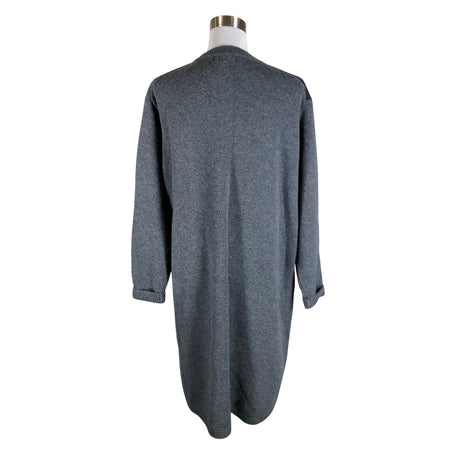 Unisex Uniqlo - Kootud kleit, suurus 40 - Hall (2)
