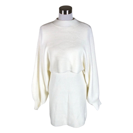 Unisex Twinset - Kootud tuunika, suurus 36 - Valge ()