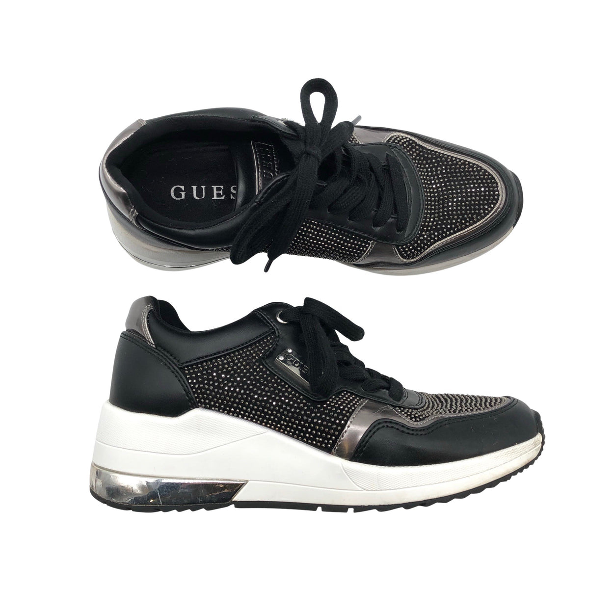 Unisex Guess - Tennised, suurus 37 - Must (1)