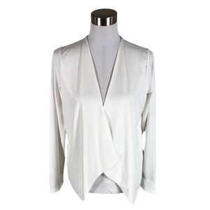 Unisex Lindex - Dressikangast jakk, suurus 40 - Valge (1)