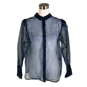 Unisex Ichi - Pidulik pluus, suurus 40 - Sinine (1)