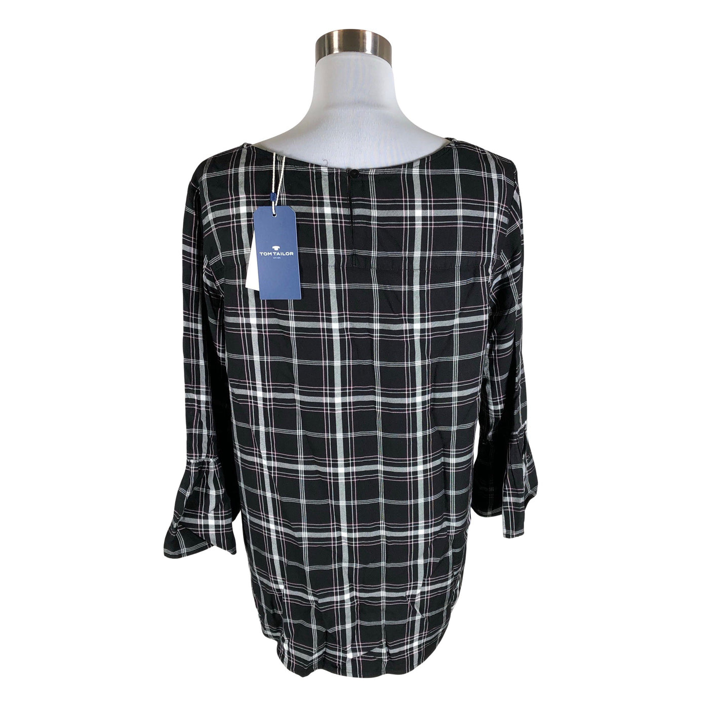 Unisex Tom Tailor - Pluus, suurus 40 - Must (2)