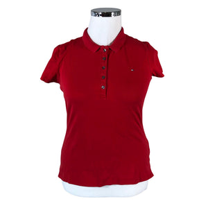 Unisex Tommy Hilfiger - Polosärk, suurus 42 - Punane (1)