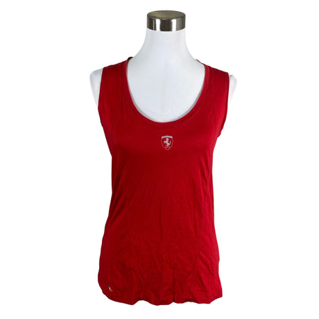 Unisex Ferrari - Trikotaažist topp, suurus 40 - Punane ()