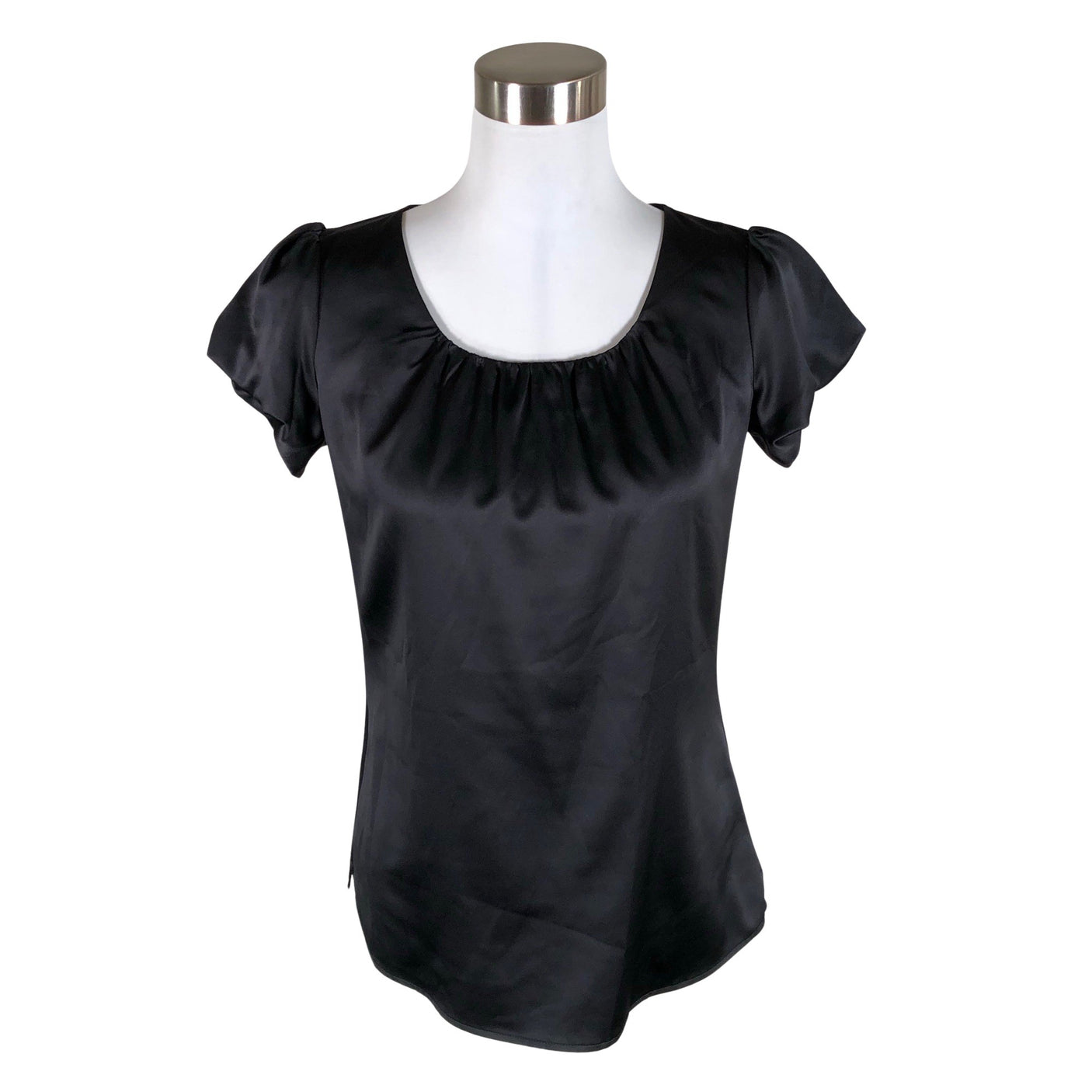 Unisex Esprit - Lühikeste käistega pluus, suurus 36 - Must (1)
