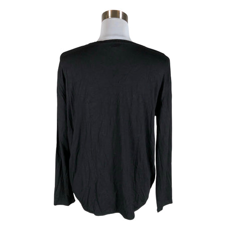 Unisex Desigual - Trikotaažist pluus, suurus 40 - Must (2)