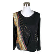 Unisex Desigual - Trikotaažist pluus, suurus 40 - Must ()